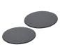 Preview: Schieferplatten rund Ø 30cm -  2erSet